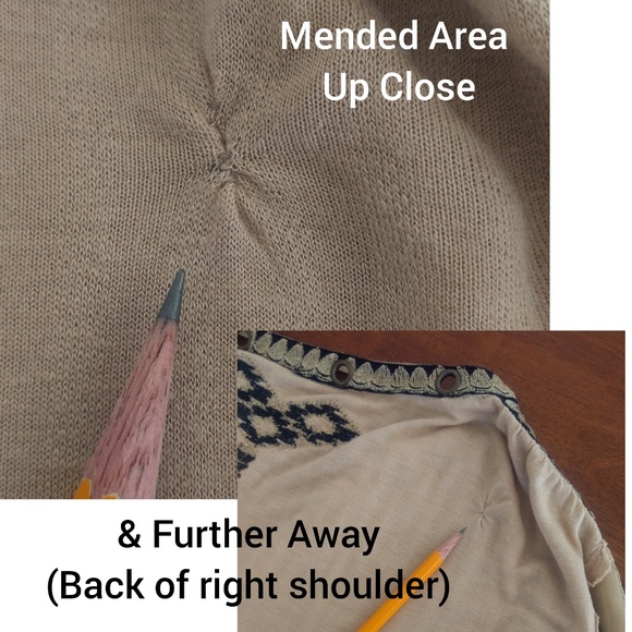 Free People Eden Embroidered Peasant Top Bohemian - Picture 7 of 8